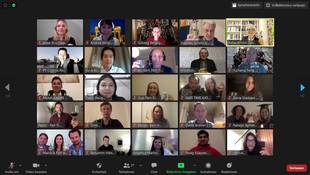 Berlin MBA graduates | Virtual farewell session