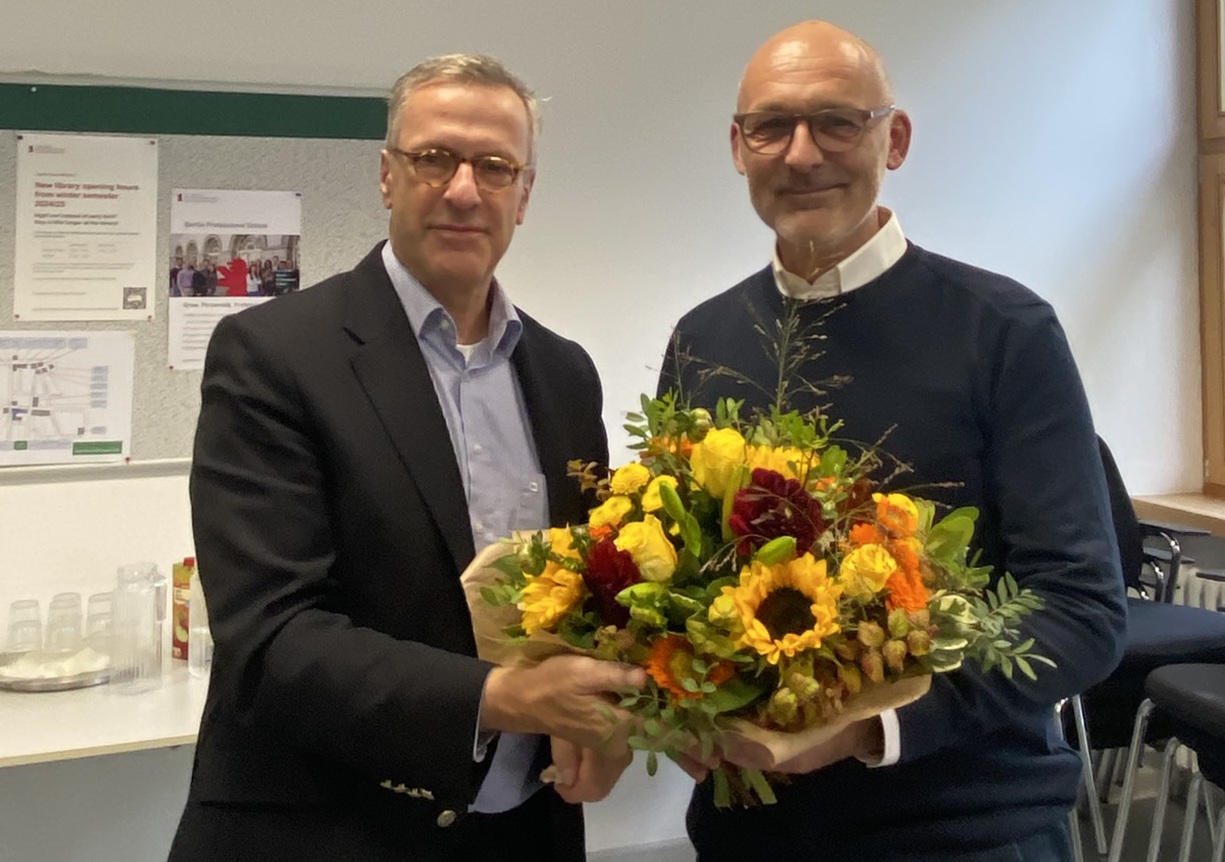 Dank an Prof. Dr. Christian Erdmann